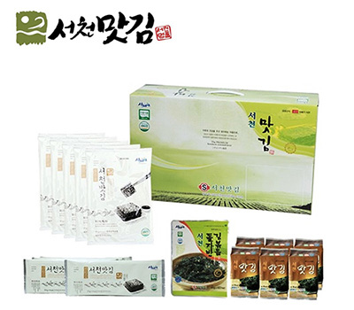 [서천맛김] 무가미해초김 10g*10봉+식탁김 13g*6봉 +반장김 10g*8봉+돌자반볶음 60g*1봉