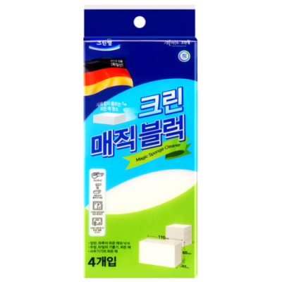 크린랲 크린랩 청소용품 크린매직블럭 (4입)