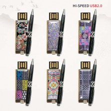 빛나 K-ART 시리즈 자개 2종세트 (USB메모리+자개볼펜 2.0 4~128GB) 6종 이미지